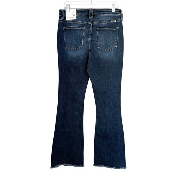 NWT KanCan Brenda Essentials High Rise Bootcut Raw Hem Jeans Size 11/29 - Picture 4 of 11